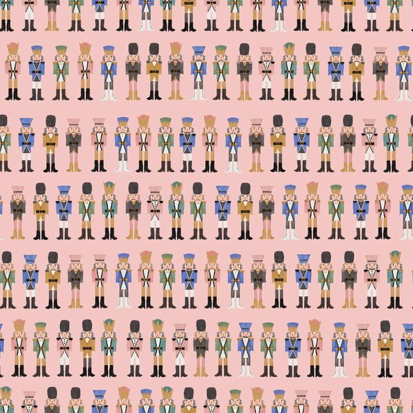 Nutcrackers in Quartz Pink