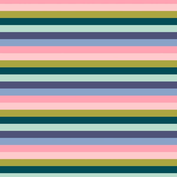 Little Look Lively Stripe in Spring Meadow