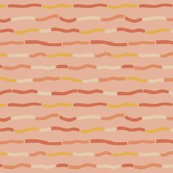 Heat Waves in Sunkissed Pink