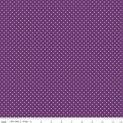 Swiss Dot in Eggplant