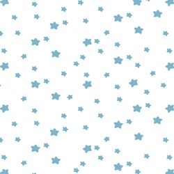 Star Light in Surf on White
