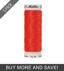 Fox Fire (3406-1305) - Poly Sheen - 220 Yards (5 Pack)