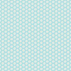 Little Spring Daisies in Aqua