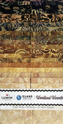 Woodland Warmth Batiks 2.5" Strip Roll
