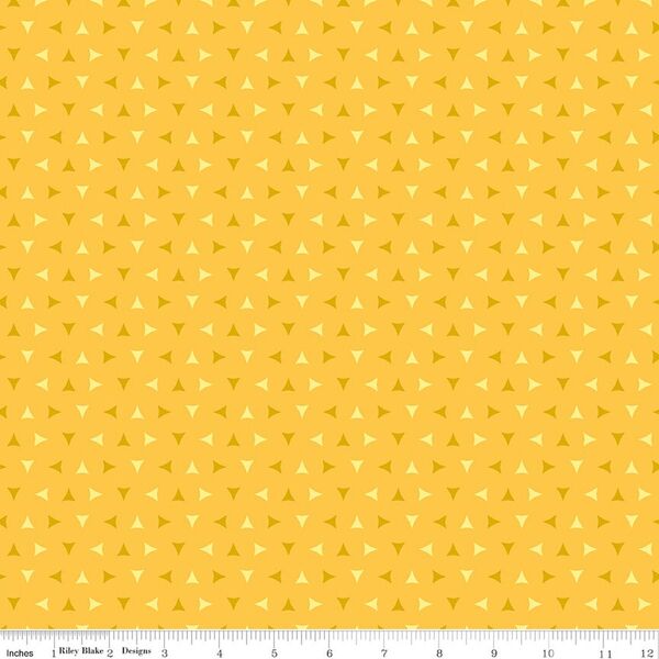 Tiny Triangles in Yellow
