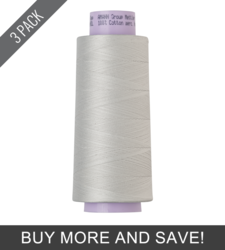 Porcelain (9150-1601) - Silk Finish Cotton 50wt - 2000 Yards (3 Pack)