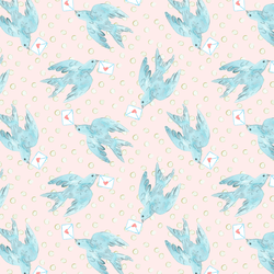 Avian Delivery in Blush