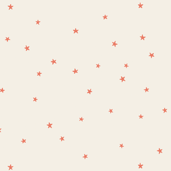 Festive Twinkle Stars in Bright Berry Red