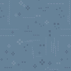 Decostitch Elements in Blue Minerale