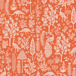 Menagerie Silhouette in Orange