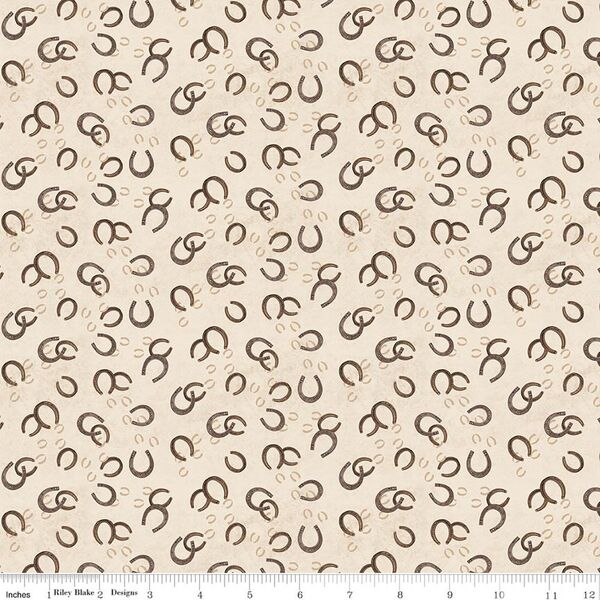 Horseshoes in Linen