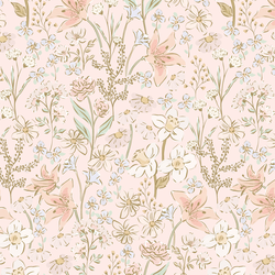Lily Garden in Blush Pink