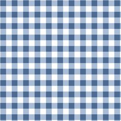 Tablecloth Check in Bottle Blue