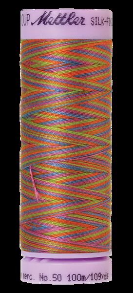 Preppy Brights (9075-9842) - Silk Finish Cotton Multi 50wt - 109 Yards