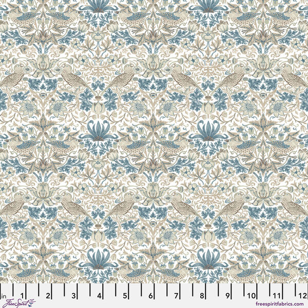 Mini Strawberry Thief in Linen