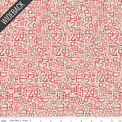 TYPEography Wideback in Schoolhouse