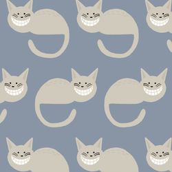 Large Chester the Cheshire in Blue