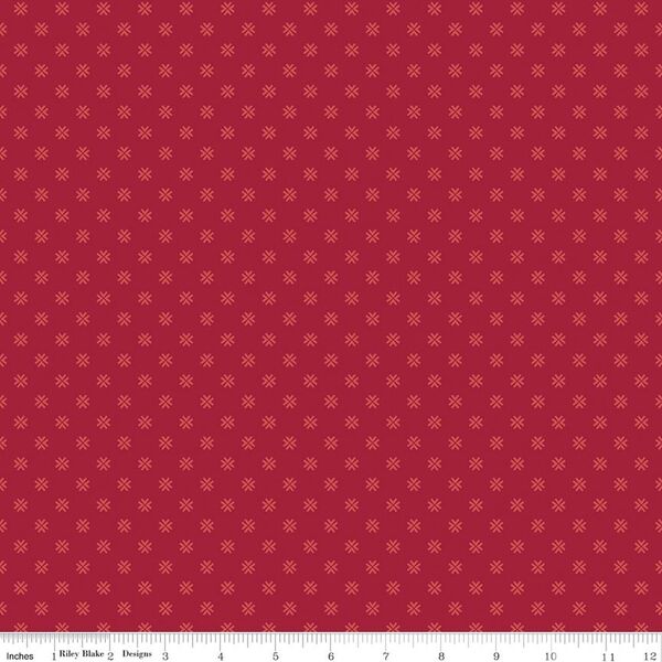 Geometric in Red