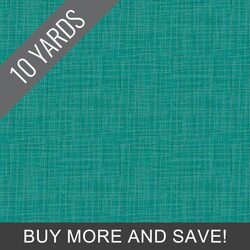 Grasscloth Cottons in Teal - 10 Yard Bolt