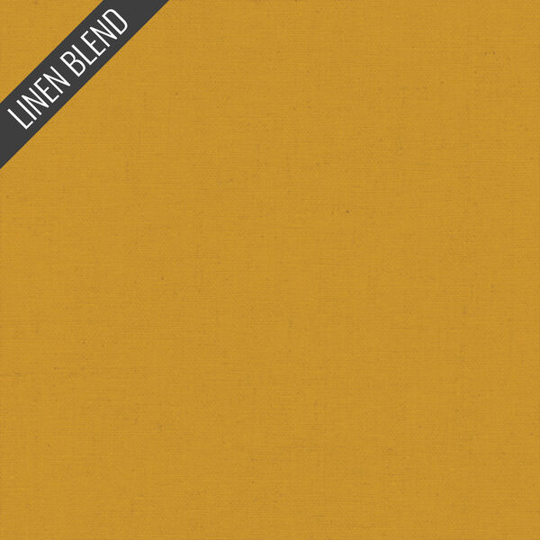 Linen Blend Solid in Honeybee