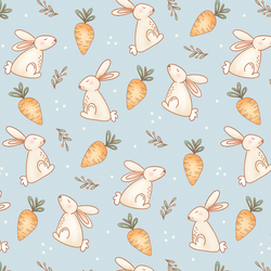Cottontail in Bluebell