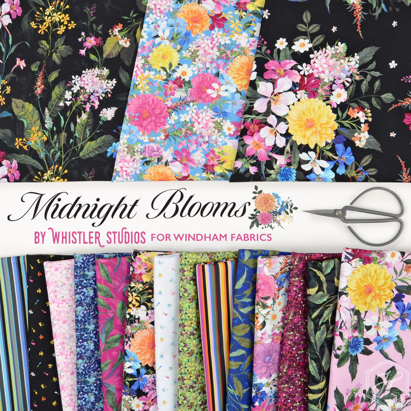Midnight Blooms Poster Image