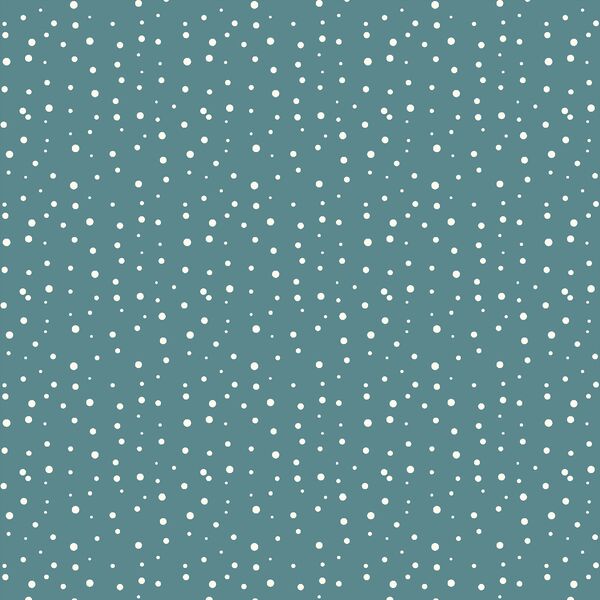 Snowed In in Cloudy Blue