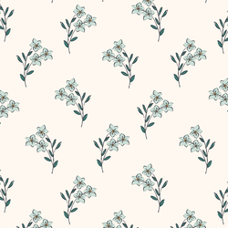 Forget Me Not in Cream