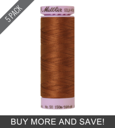 Penny (9105-0262) - Silk Finish Cotton 50wt - 164 Yards (5 Pack)