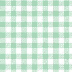 Medium Buffalo Plaid in Seaglass