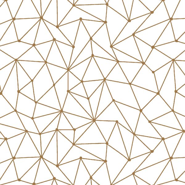 Astral Nights in Ochre on White