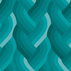 Braid Ombre in Teal