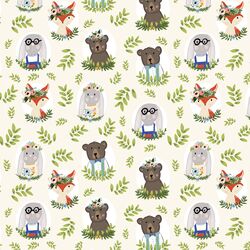 Woodland Characters in Ivory