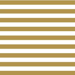 Horizontal Candy Stripe in Marigold