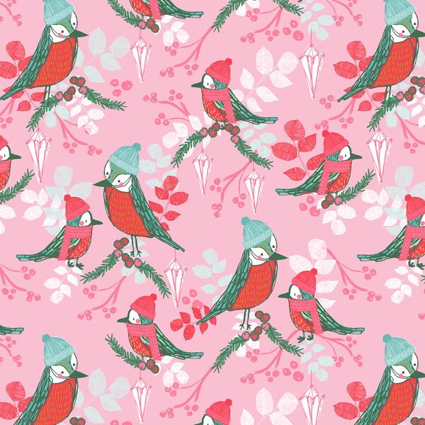 Cozy Robins in Rosy
