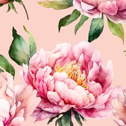 Large Bouquet of Peonies in Pink Petal
