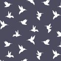Hummingbird Silhouette in Ink