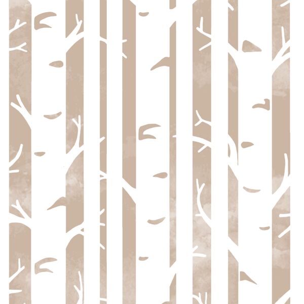 Big Birches in Sand