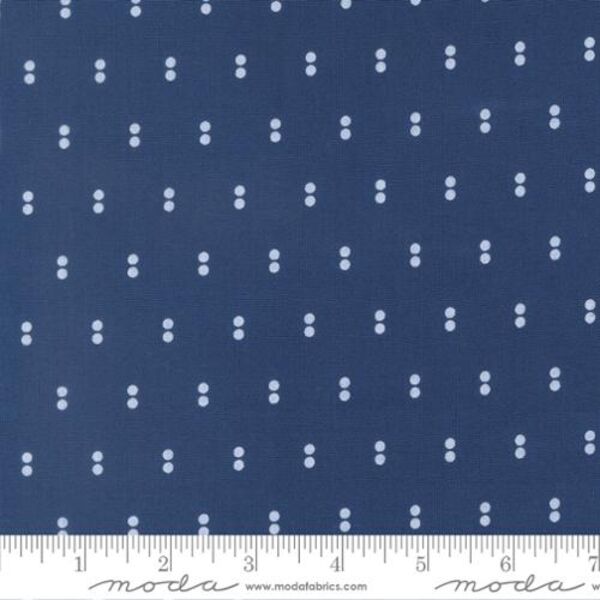 Dots in Dark Blue