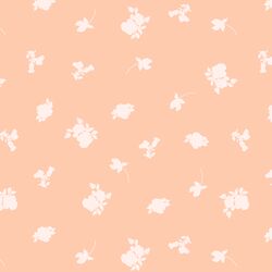 Flower Shadows in Sweet Peach
