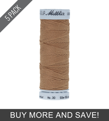 Straw (9146-0538) - Cordonnet 30wt Polyester - 55 Yards (5 Pack)