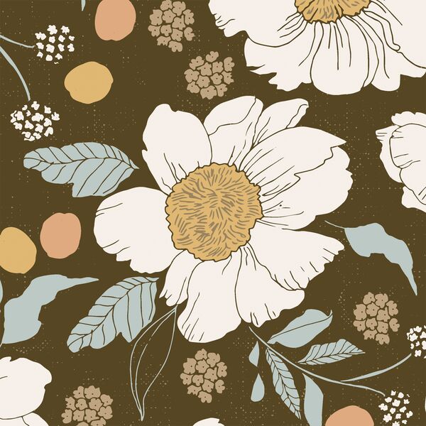 Big Apricot Blossom in Chocolate