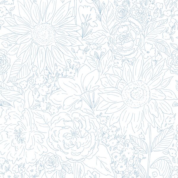 Paperie in Blue Sky on White