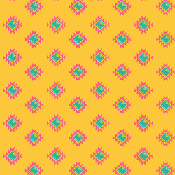 Aztec Diamond in Yellow