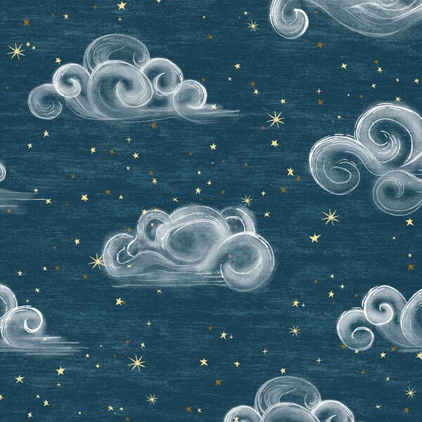 Starry Clouds in Deep Ocean