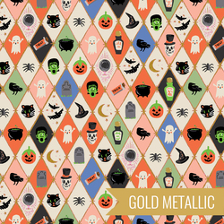 Argyle in Multi Metallic