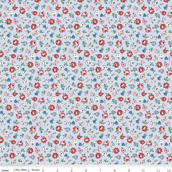 Ditsy in Floral Light Blue