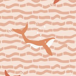 Large A Whale of a Time in Summer Coral
