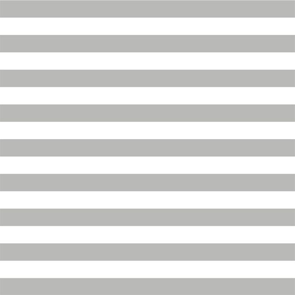 Horizontal Candy Stripe in Pebble