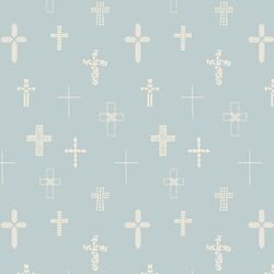 Easter Cross in Air Blue